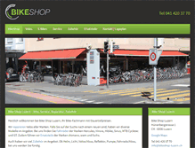 Tablet Screenshot of bikeshop-luzern.ch